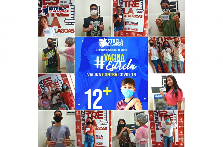 352 adolescentes já se vacinaram contra a COVID-19 em Estrela