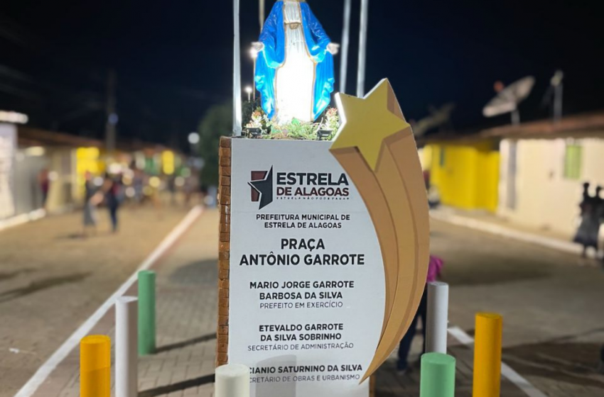 Praça Antônio Garrote é inaugurada