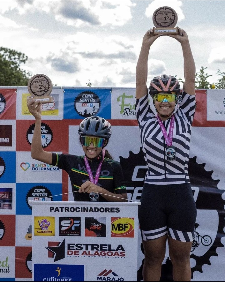 Ciclista Mayara Ketlly segue avançando em competições