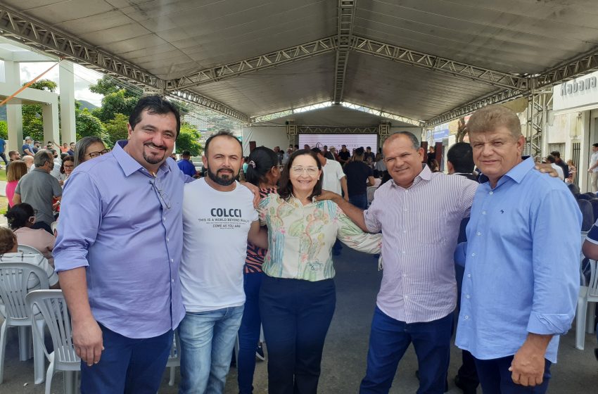 Comitiva de Estrela acompanha inauguração da Maternidade Santa Olímpia