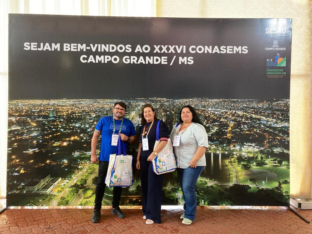 Equipe de Estrela de Alagoas participou do XXXVI Congresso Conasems