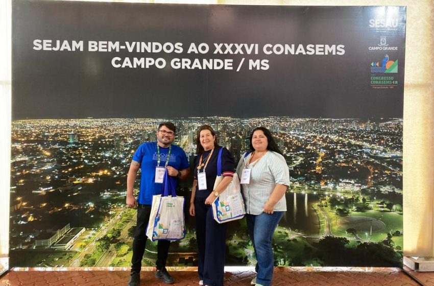 Equipe de Estrela de Alagoas participou do XXXVI Congresso Conasems