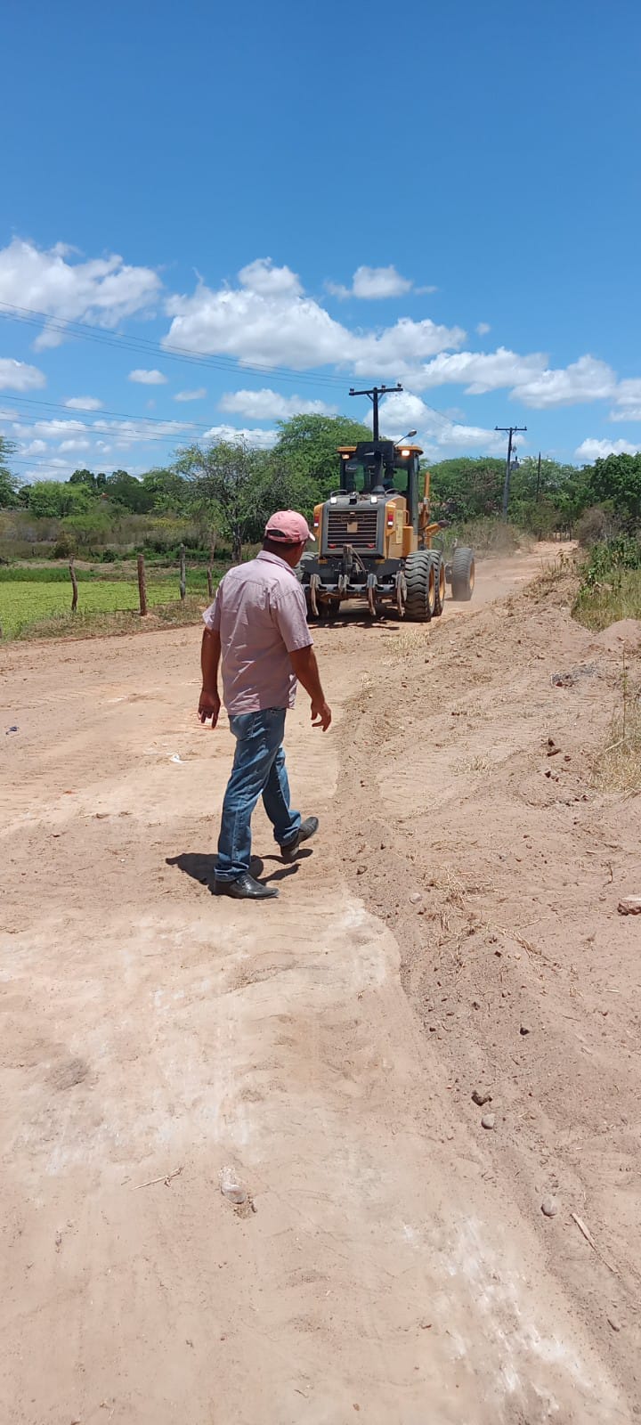 Recuperação das Estradas Vicinais em Lagoa do Exú