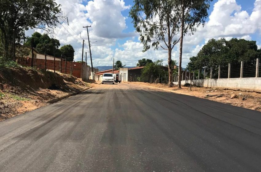 Concluída pavimentação asfáltica da Estrada do Povoado Ipueiras