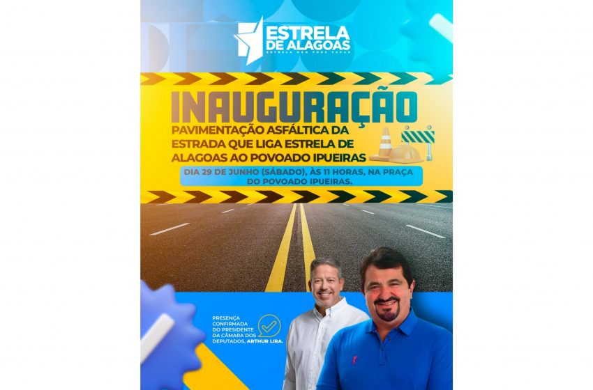 Prefeitura inaugura Pavimentação Asfáltica da Estrada de Ipueiras