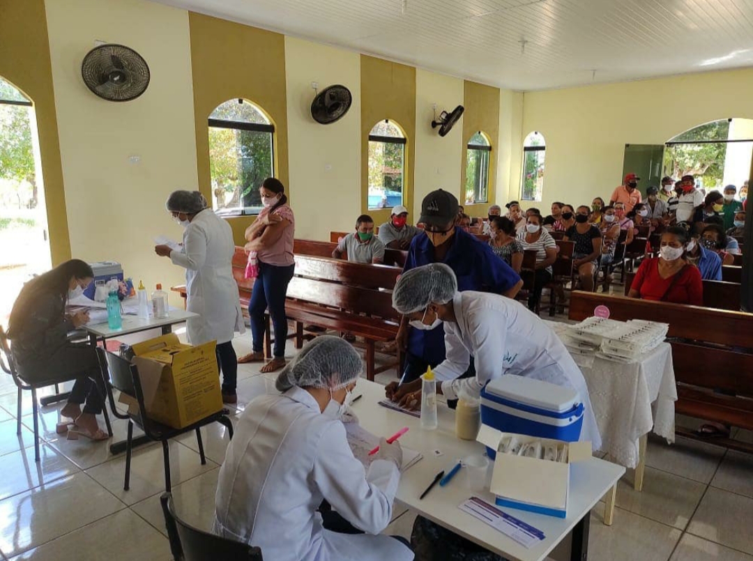 UBS Julita Soares realiza Vacinação contra a COVID-19