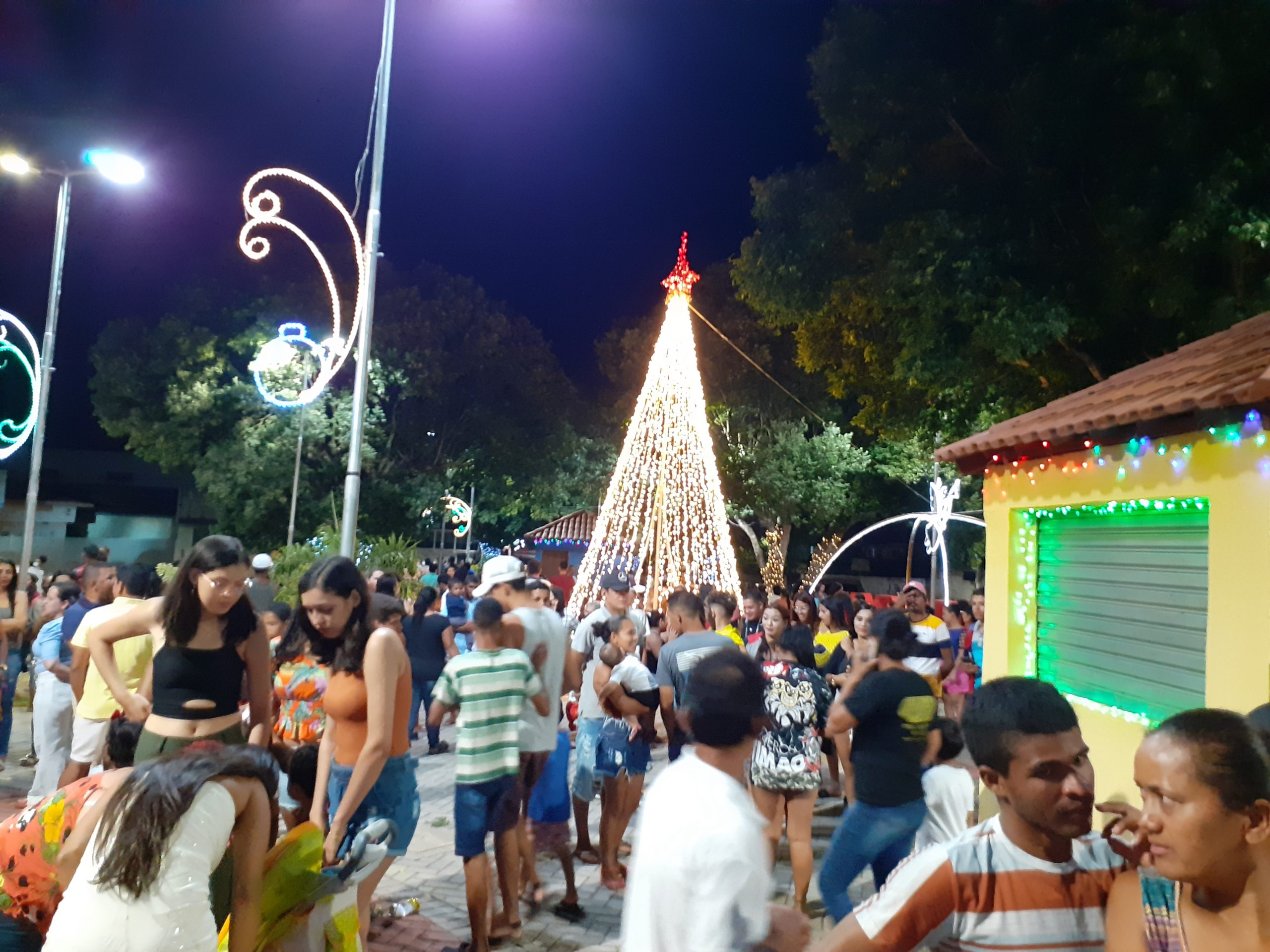 Papai Noel em Estrela de Alagoas