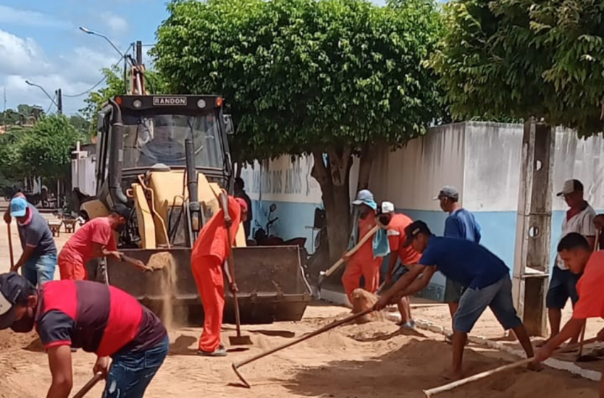  Mutirão de limpeza foi realizado no Povoado Ipueiras