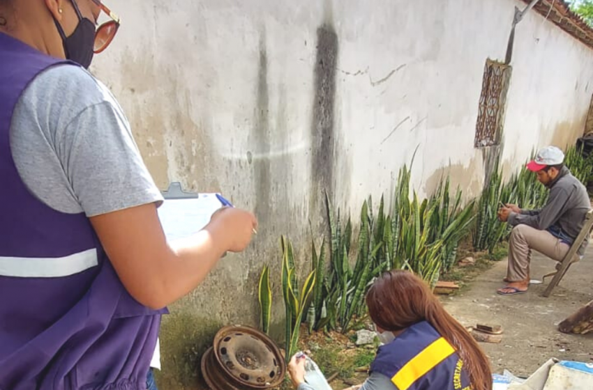  Vigilância Sanitária faz monitoramento da qualidade da água em Estrela de Alagoas