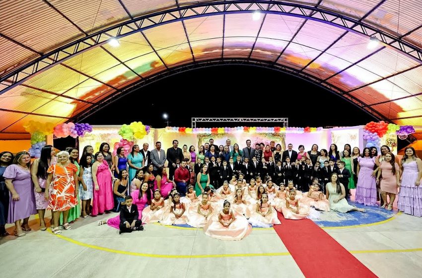  Prefeitura de Estrela realiza grande Festa de Formatura do ABC da Creche Municipal Emanuelle